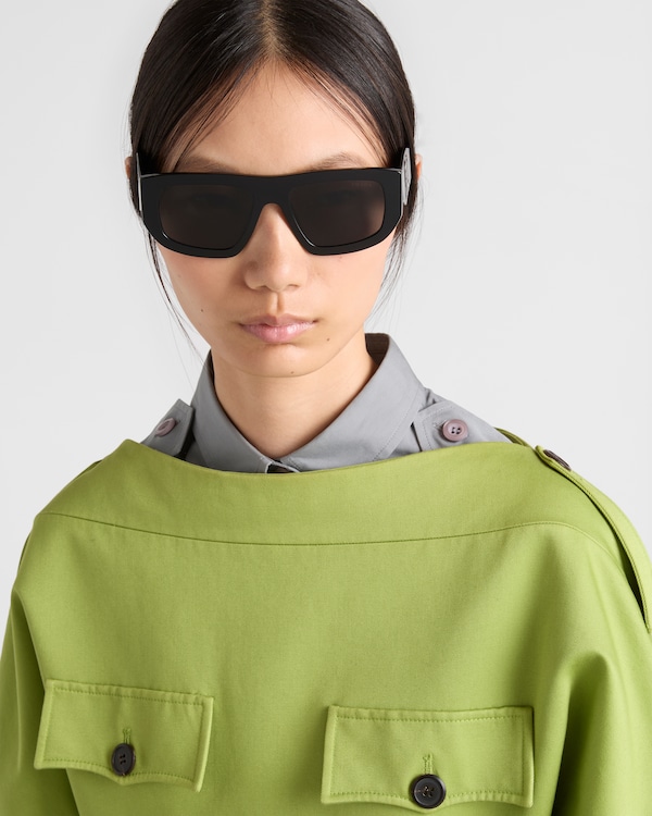 Sunglasses with triangle logo - Slate Gray Lenses Sunglasses with triangle logo - Slate Gray Lenses