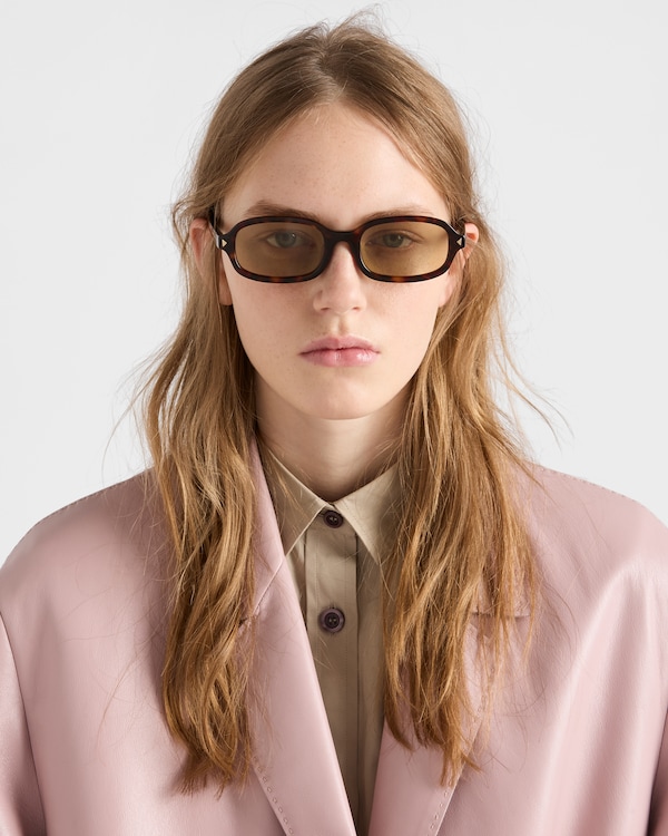 Sunglasses with the iconic metal plaque - Chamomile yellow lenses Sunglasses with the iconic metal plaque - Chamomile yellow lenses