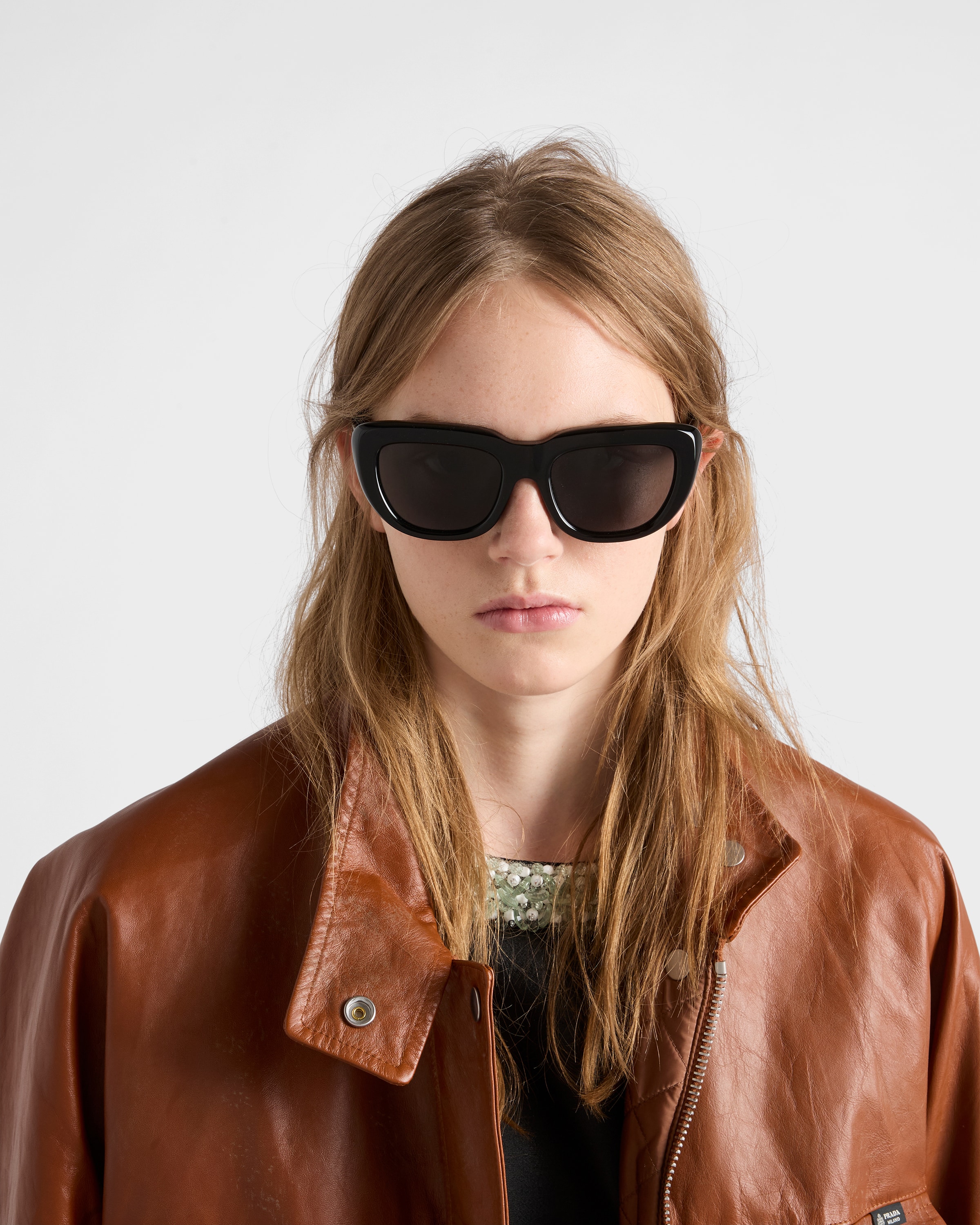 Slate Gray Lenses Prada Eyewear Collection sunglasses | PRADA