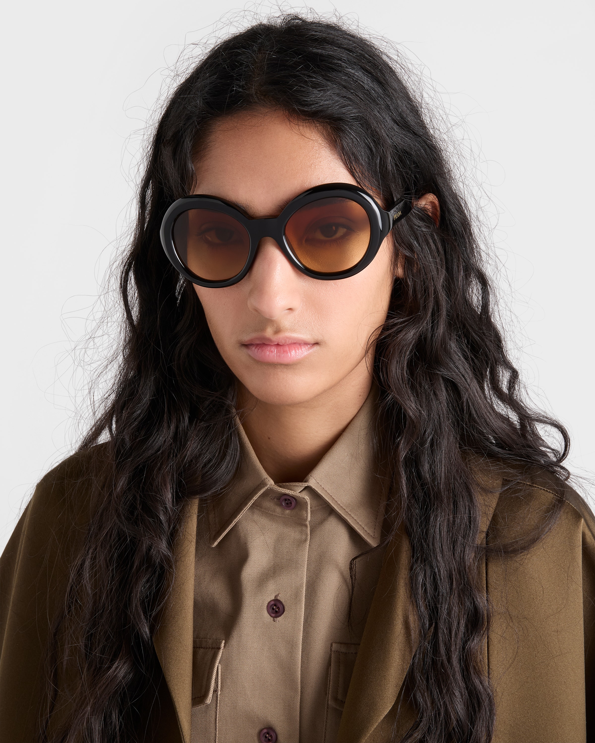 Amarillo Lenses Prada Shadowplay Sunglasses | PRADA - Canada