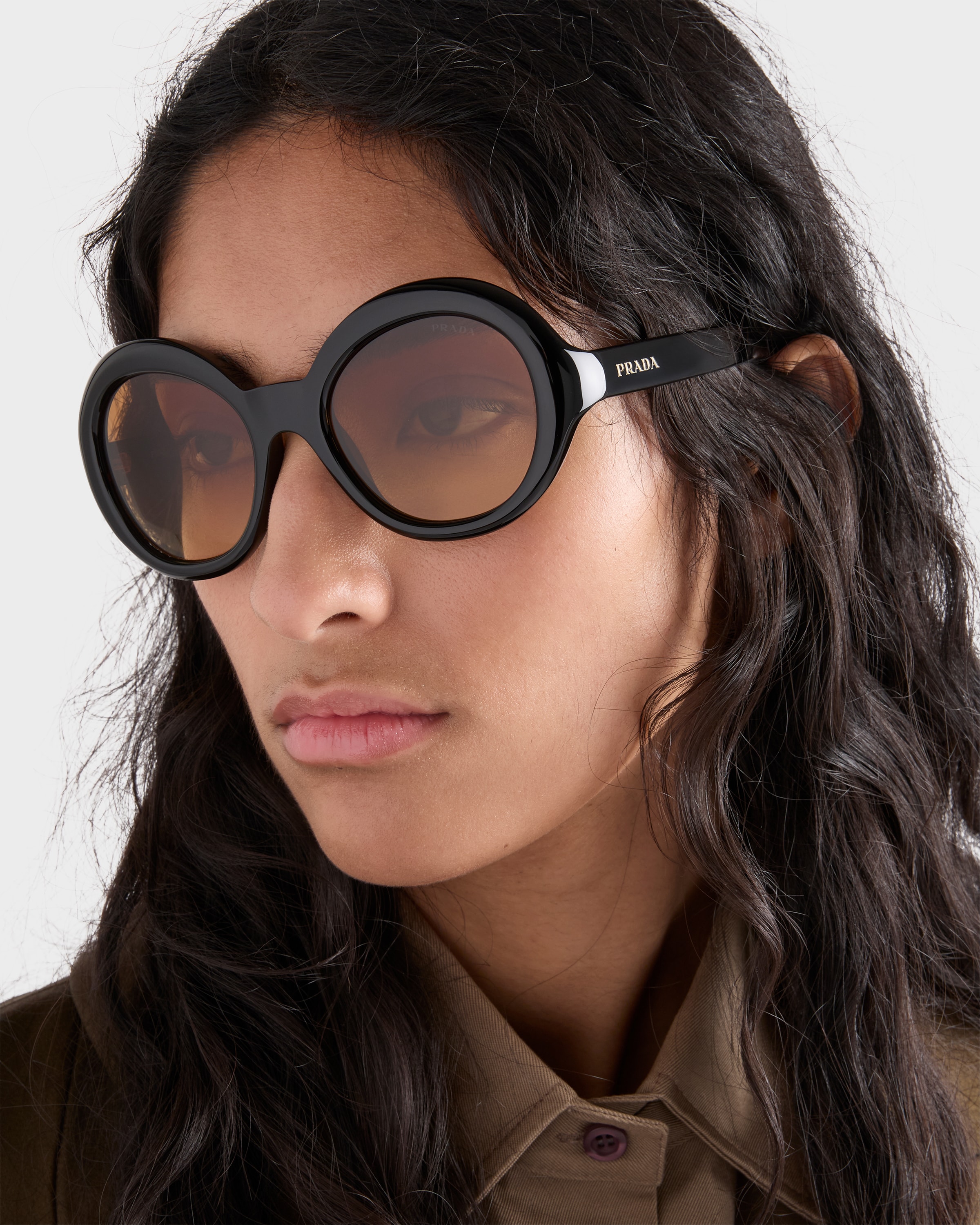 Amarillo Lenses Prada Shadowplay Sunglasses | PRADA - United States