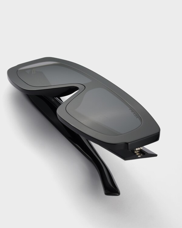 Sunglasses with triangle logo - Slate Gray Lenses Sunglasses with triangle logo - Slate Gray Lenses