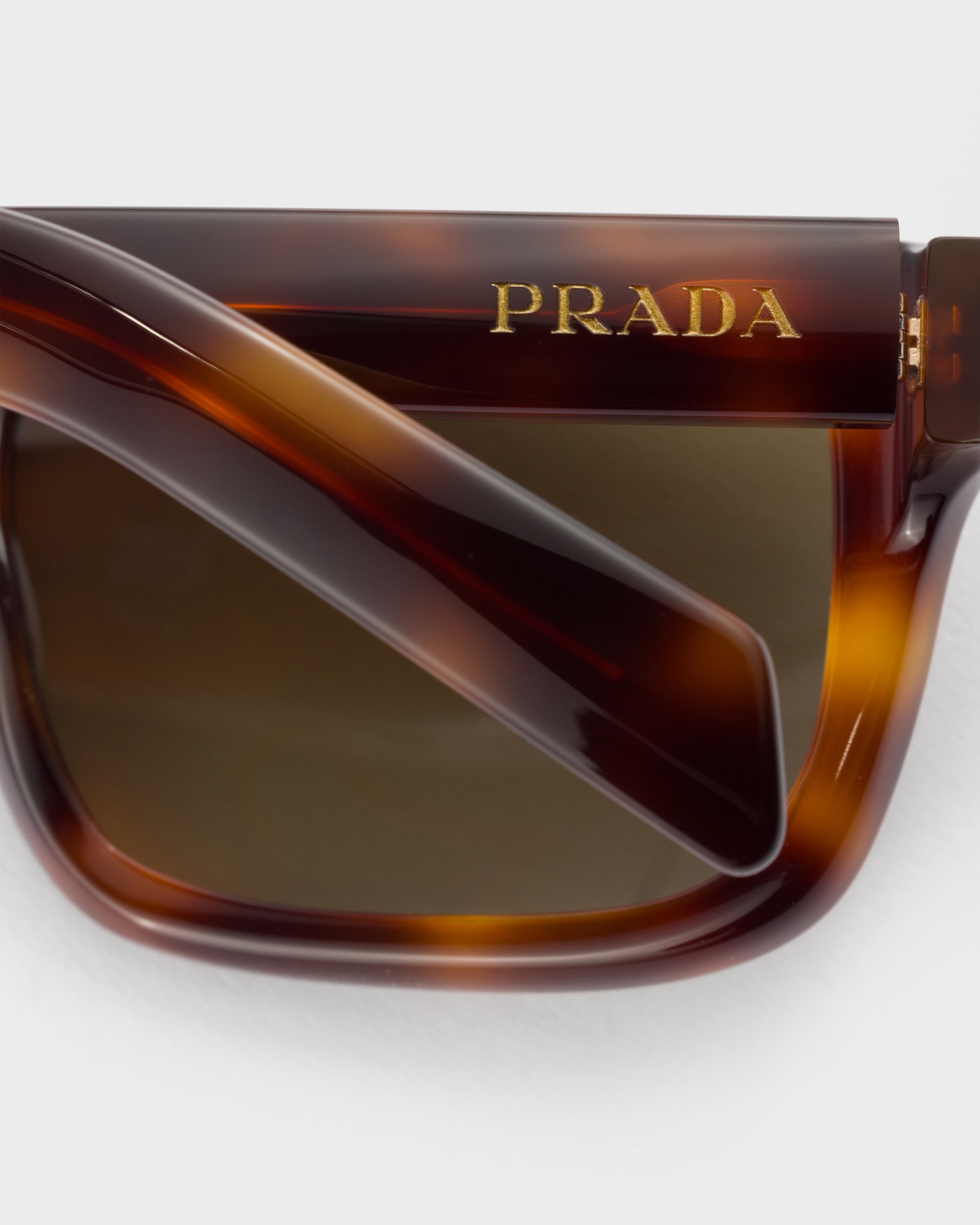 ギリギリPRADA グラデーションレンズ サングラス グラデーションモスグリーンレンズ プラダ アイウェアコレクション