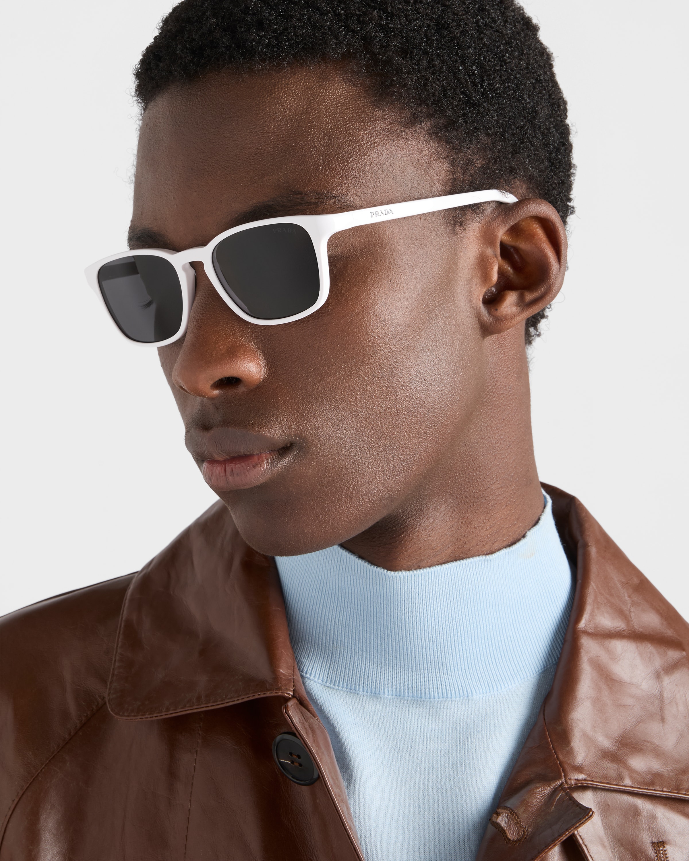 Slate Gray Lenses Prada Runway Sunglasses | PRADA - United States