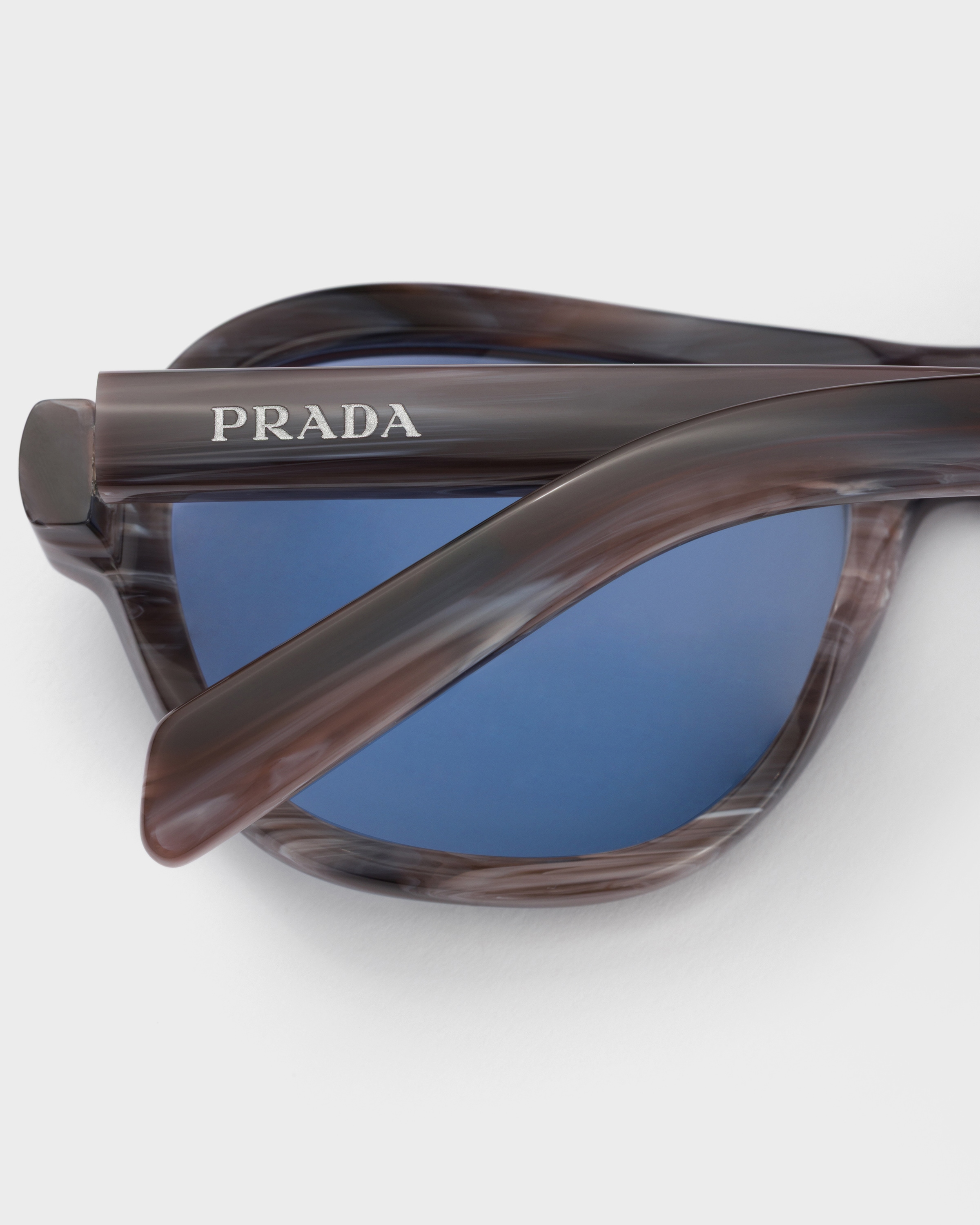 Ultramarine Lenses Prada Shadowplay Sunglasses | PRADA - United States