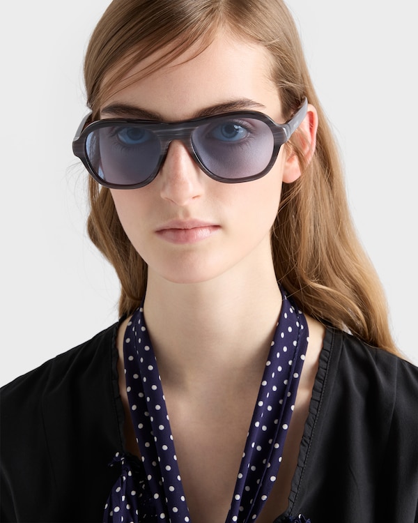 Prada Eyewear Collection sunglasses - Ultramarine Lenses Prada Eyewear Collection sunglasses - Ultramarine Lenses