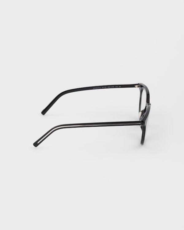 Prada sunglasses with the iconic metal plaque - Blue-ray Transparent Lenses Prada sunglasses with the iconic metal plaque - Blue-ray Transparent Lenses