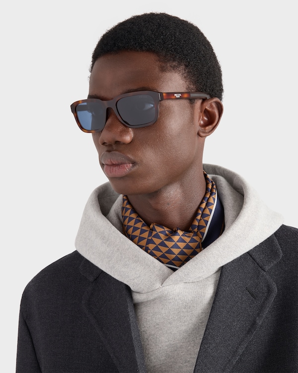 Sunglasses with the Prada logo - Ocean Blue Lenses Sunglasses with the Prada logo - Ocean Blue Lenses