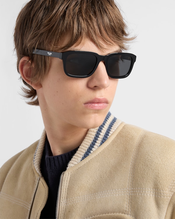 Sunglasses with the Prada logo - Slate Lenses Sunglasses with the Prada logo - Slate Lenses