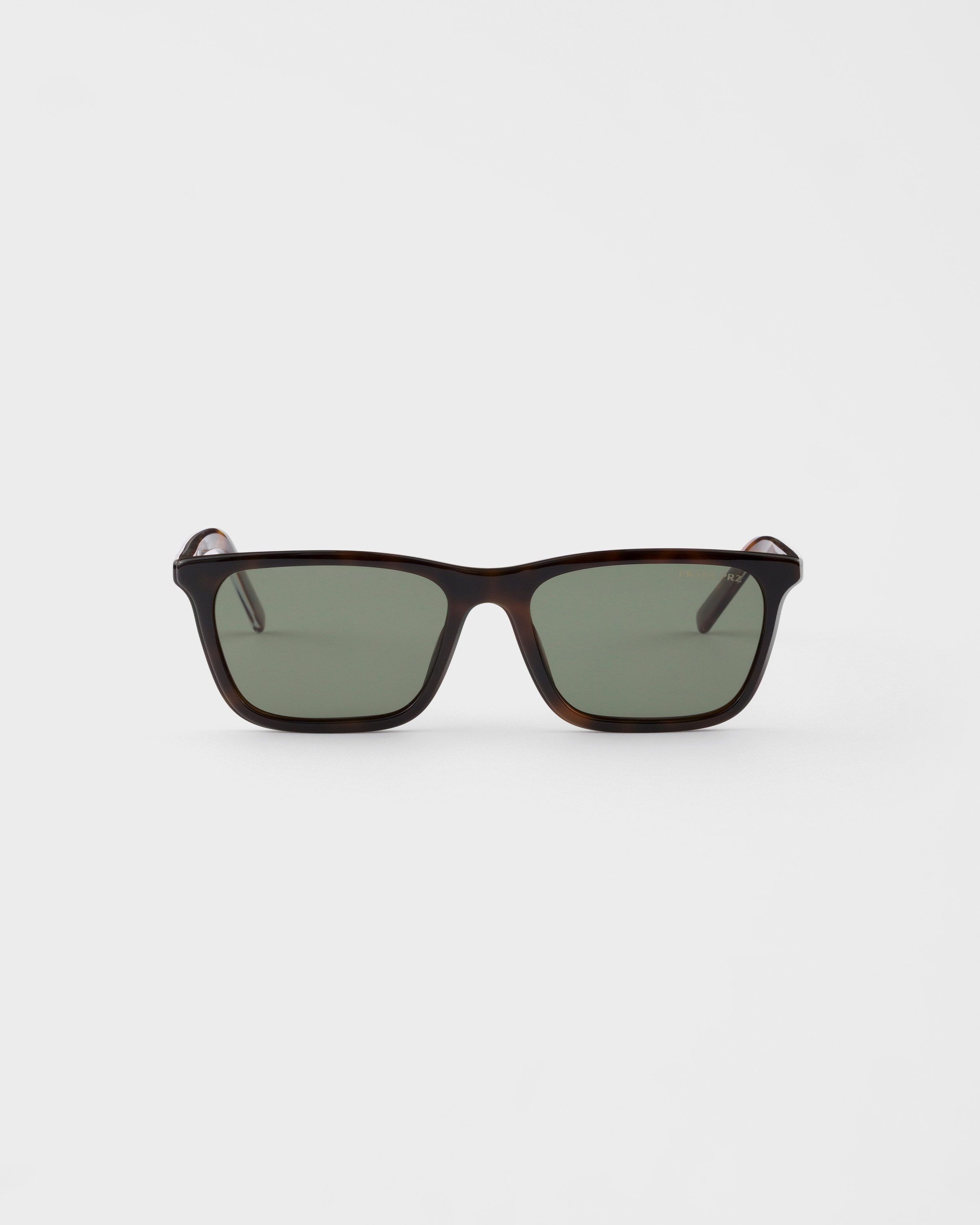 Polarized Bottle Green Lenses Prada Sunglasses With The Iconic