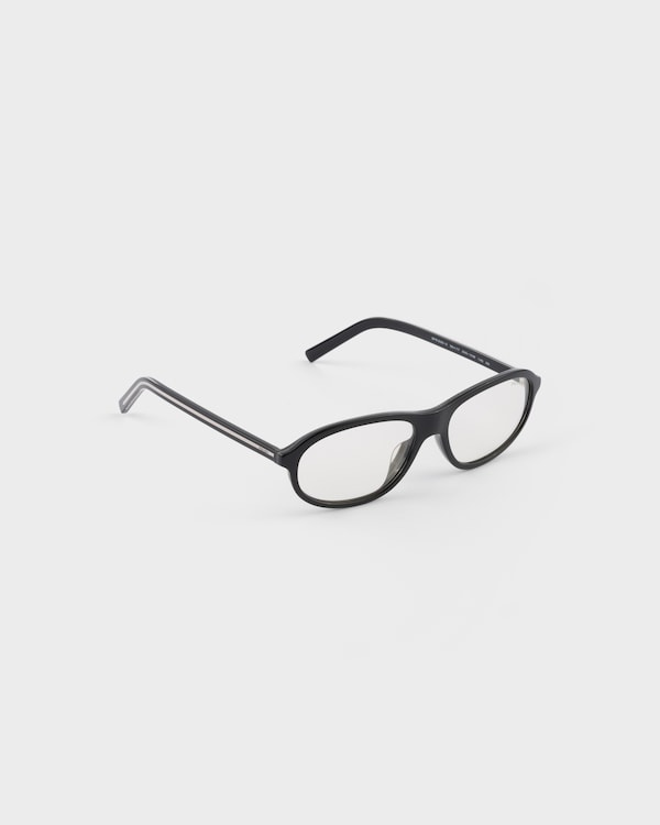 Prada sunglasses with the iconic metal plaque - Blu Ray Prada sunglasses with the iconic metal plaque - Blu Ray