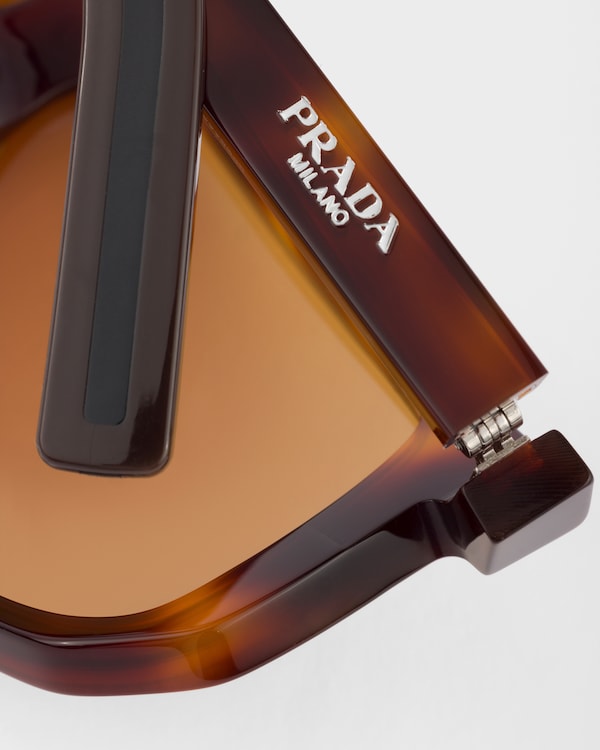Sunglasses with the Prada logo - Honey lenses Sunglasses with the Prada logo - Honey lenses