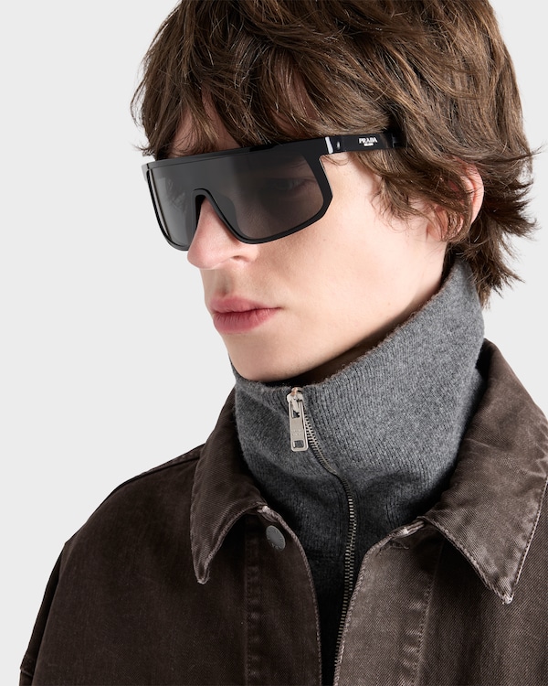 Sunglasses with the Prada logo - Slate Gray Lenses Sunglasses with the Prada logo - Slate Gray Lenses