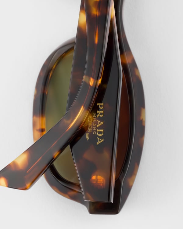 Sunglasses with Prada logo - Couleur verres Chêne Sunglasses with Prada logo - Couleur verres Chêne