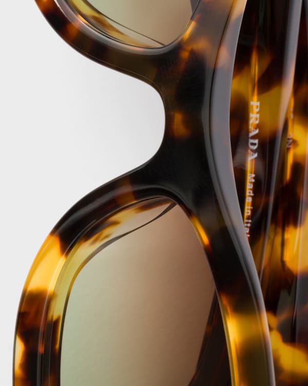 Sunglasses with Prada logo - Couleur verres Chêne Sunglasses with Prada logo - Couleur verres Chêne
