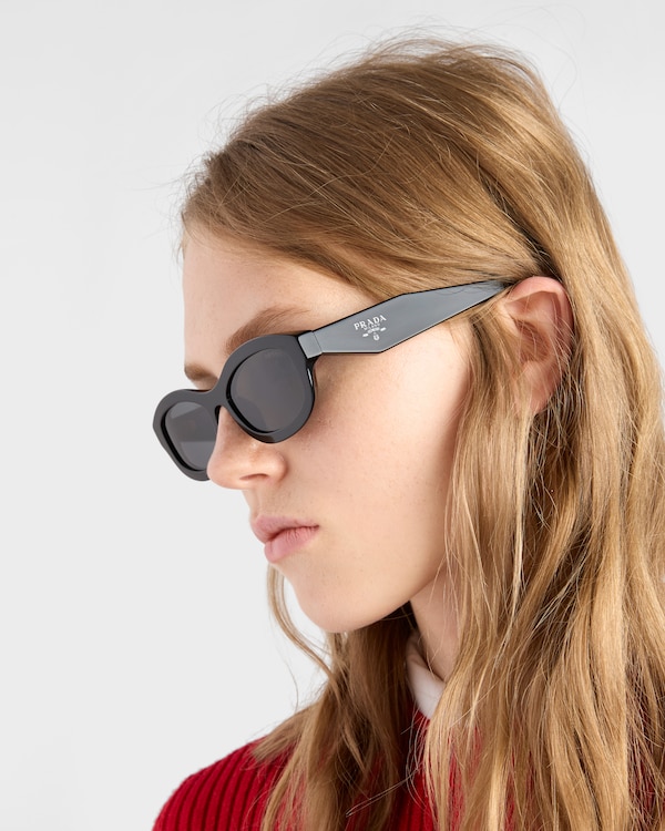 Sunglasses with Prada logo - Verres gris ardoise Sunglasses with Prada logo - Verres gris ardoise