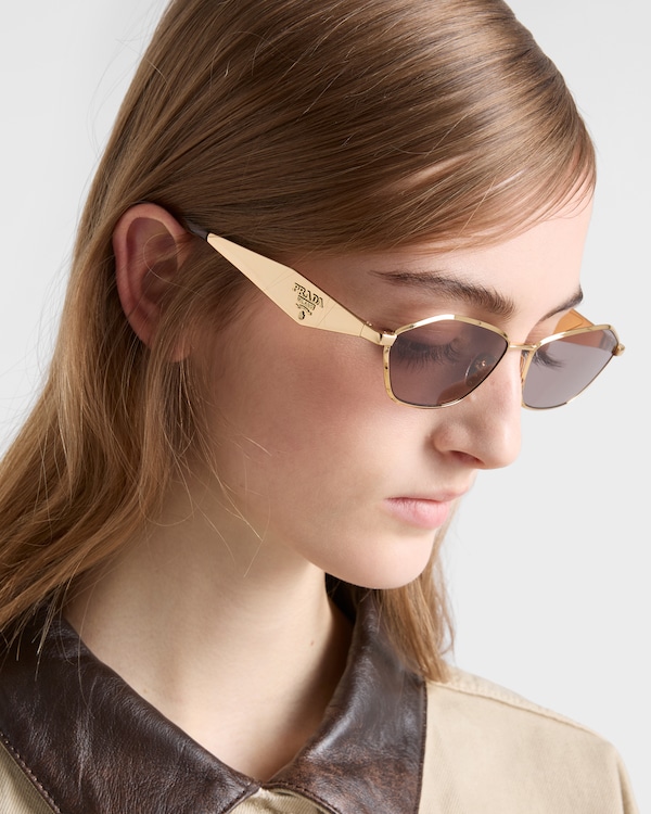 Sunglasses with Prada logo - MAUVE LENSES Sunglasses with Prada logo - MAUVE LENSES