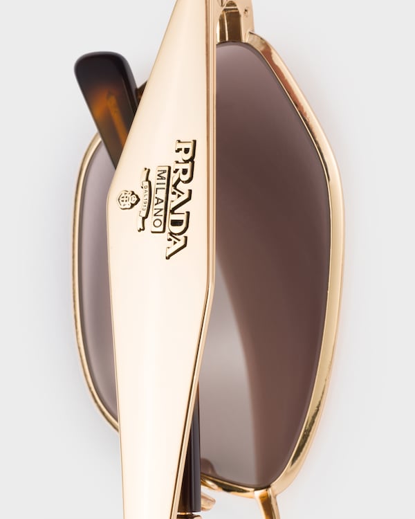 Sunglasses with Prada logo - MAUVE LENSES Sunglasses with Prada logo - MAUVE LENSES