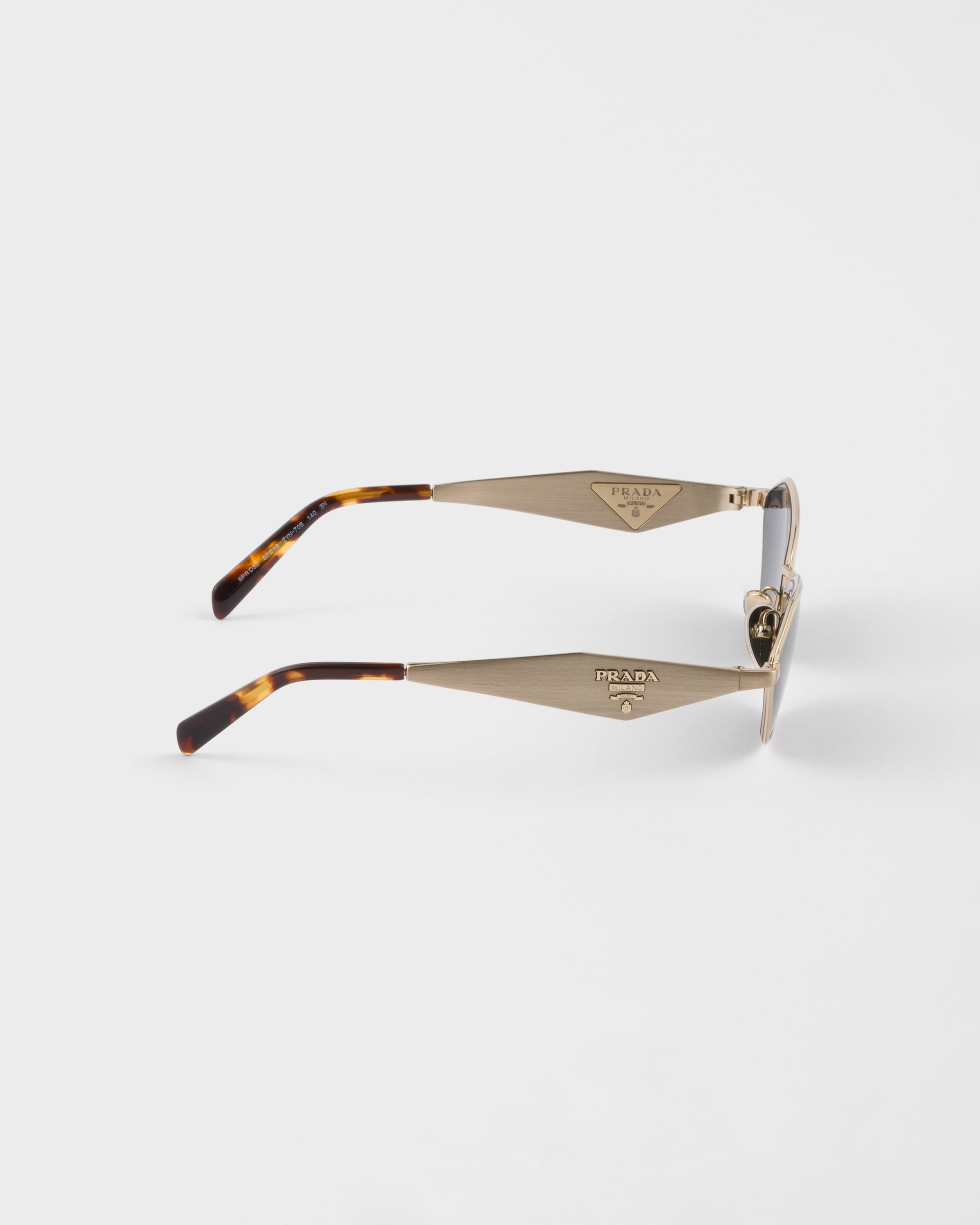 Graphite Lenses Sunglasses With Prada Logo | PRADA - United States
