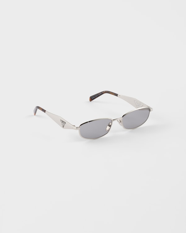 Sunglasses with Prada logo - Grey Sunglasses with Prada logo - Grey