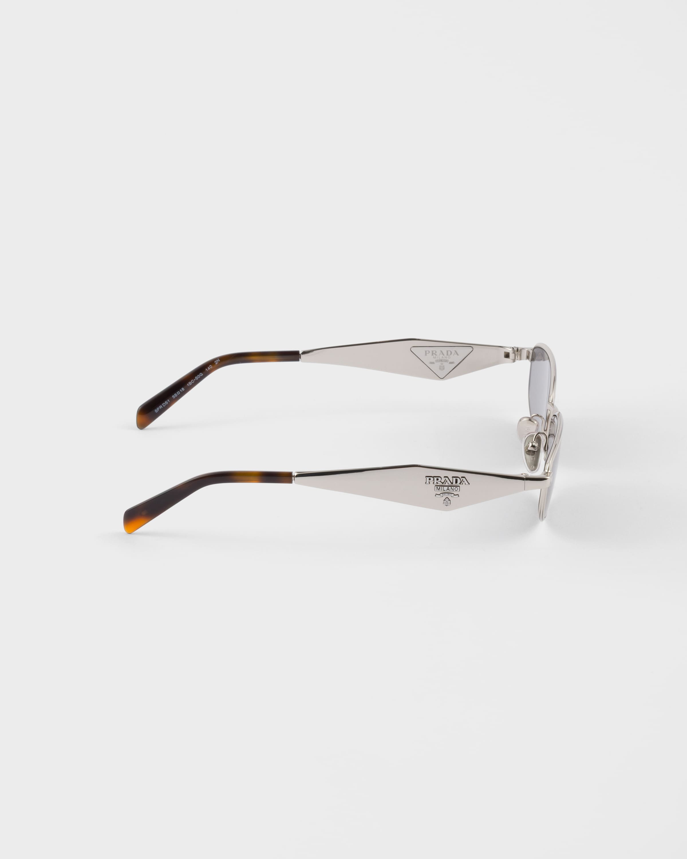 Grey Lenses Sunglasses With Prada Logo | PRADA - United States