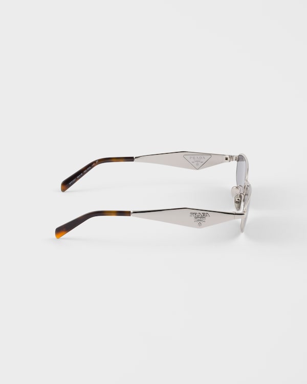 Sunglasses with Prada logo - Grey Sunglasses with Prada logo - Grey