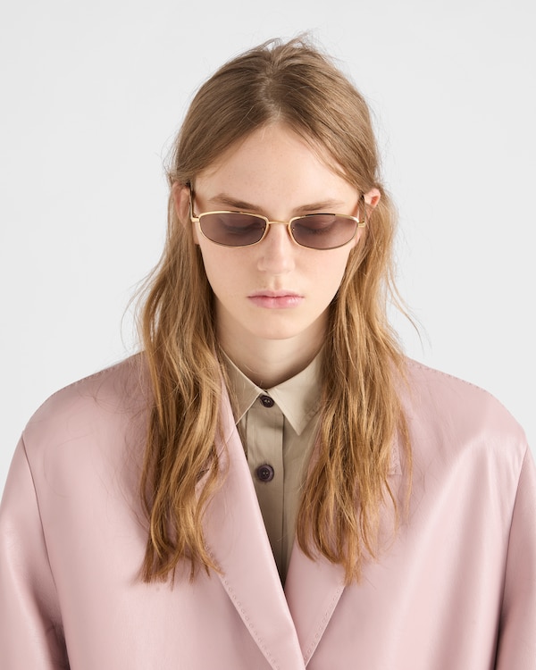 Sunglasses with Prada logo - MAUVE LENSES Sunglasses with Prada logo - MAUVE LENSES
