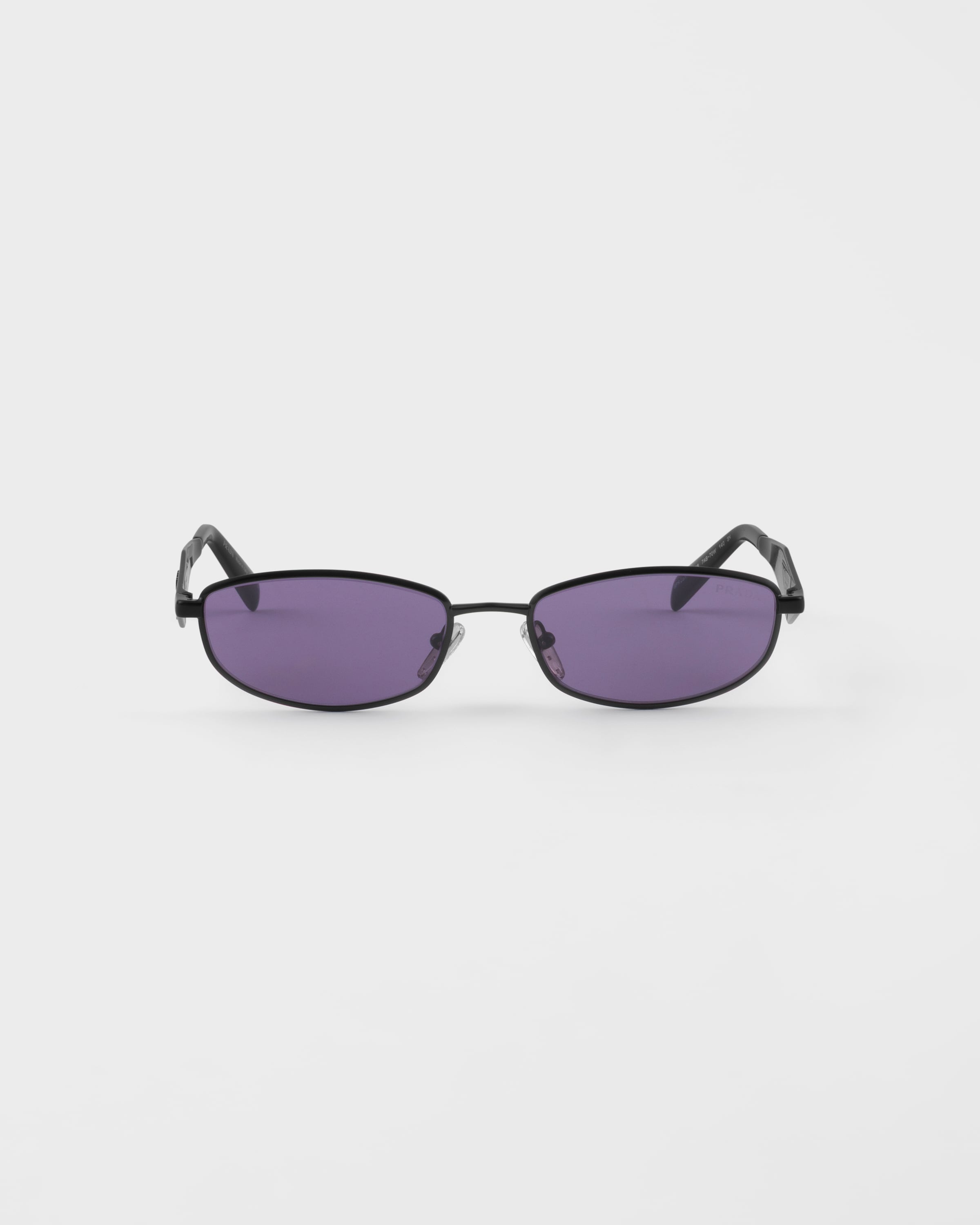 Sunglasses With Prada Logo, Woman, Mulberry Lenses