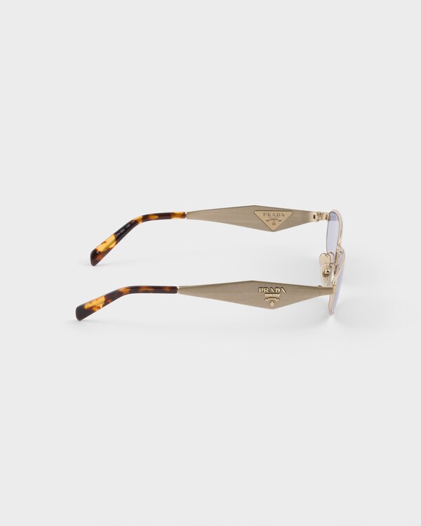 Lunettes de soleil ornées du logo Prada - Verres Lilas Lunettes de soleil ornées du logo Prada - Verres Lilas