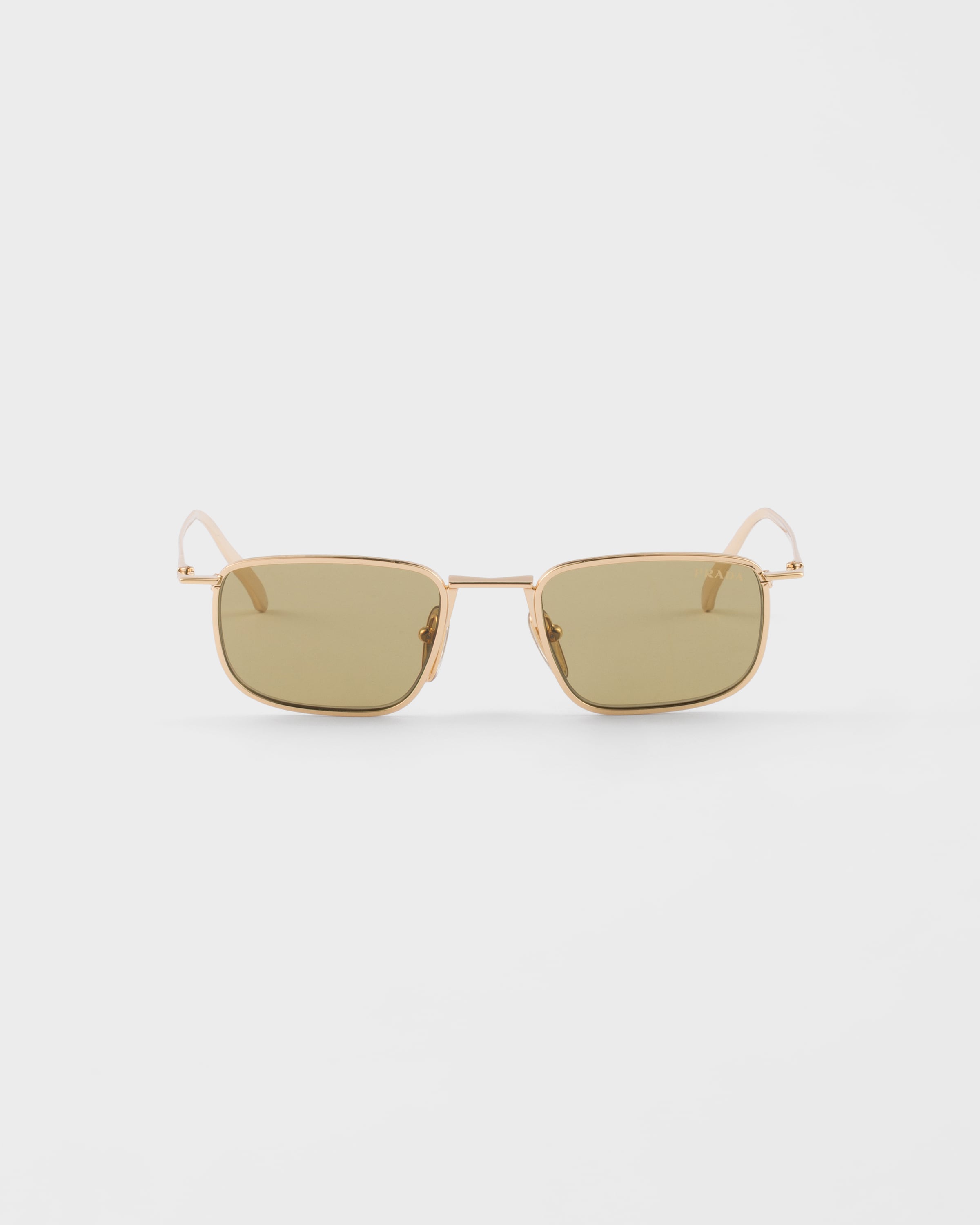 Olive green lenses Sunglasses with Prada logo | PRADA - United States