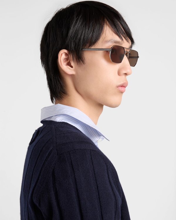 Sunglasses with Prada logo - Lenses Color Earth Sunglasses with Prada logo - Lenses Color Earth