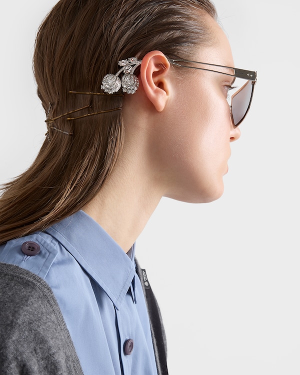 Lunettes de soleil Prada Runway - Gris Lunettes de soleil Prada Runway - Gris