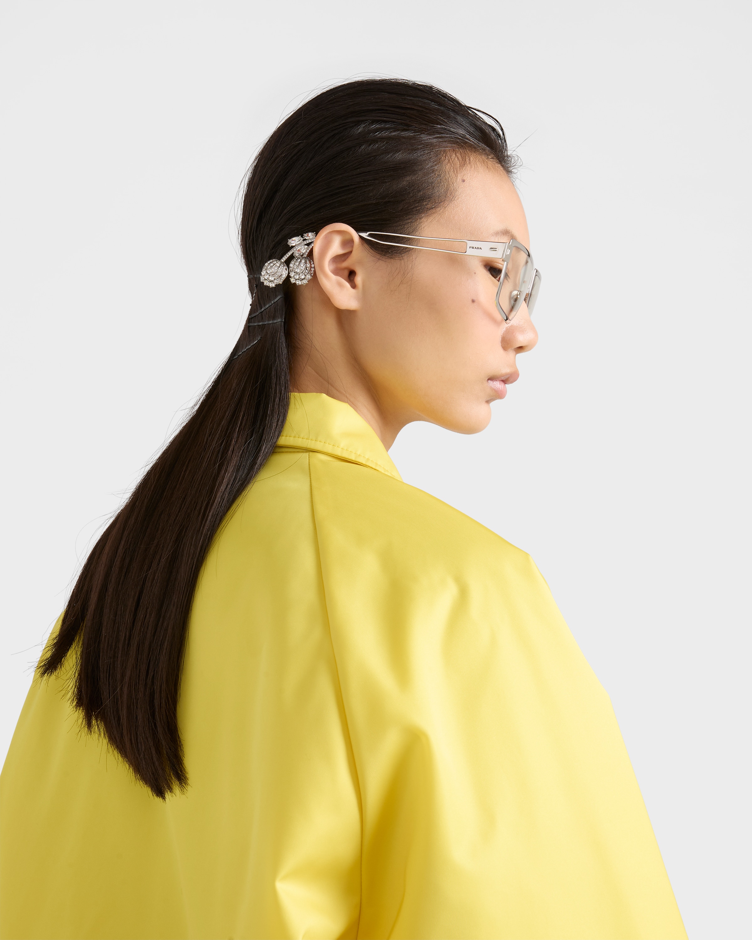 Blue-ray Transparent Lenses Prada Runway Sunglasses | PRADA