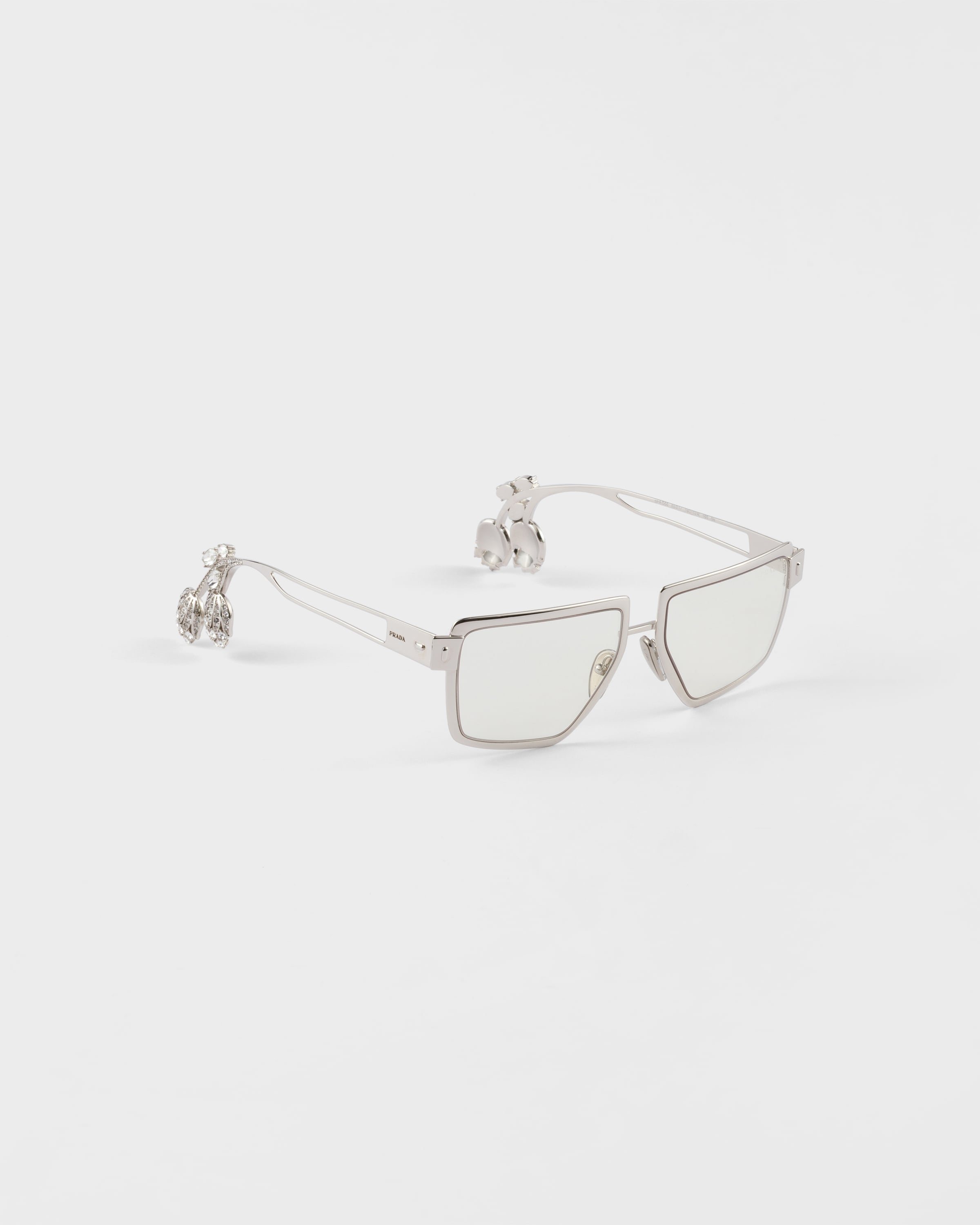 Blue-ray Transparent Lenses Prada Runway Sunglasses | PRADA