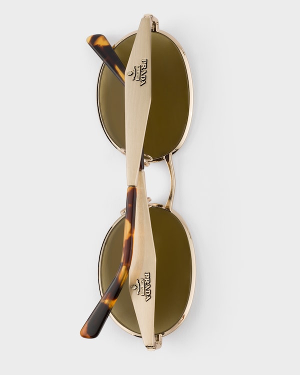 Sunglasses with Prada logo - Verres olive Sunglasses with Prada logo - Verres olive