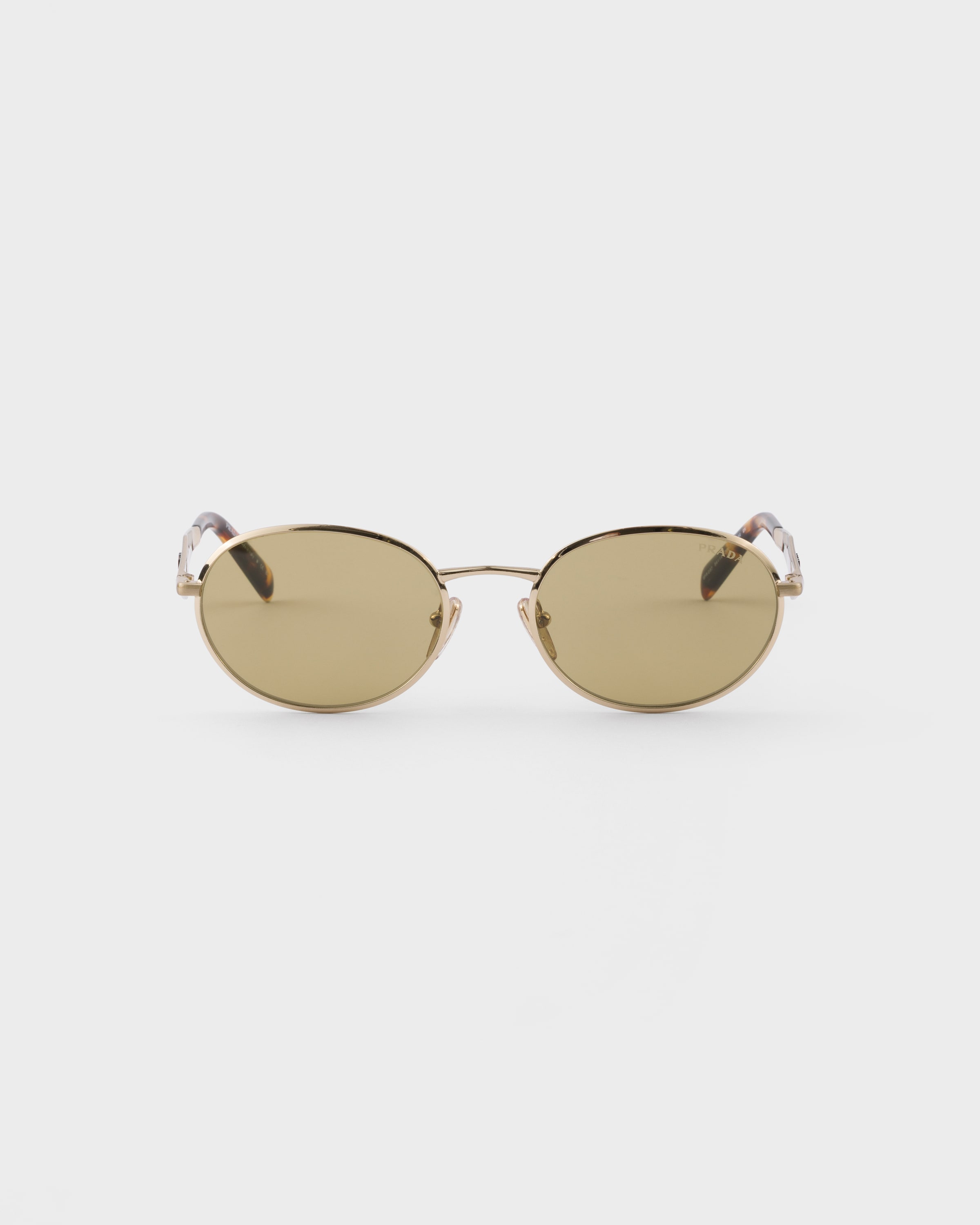 Olive Green Lenses Sunglasses With Prada Logo | PRADA - Japan