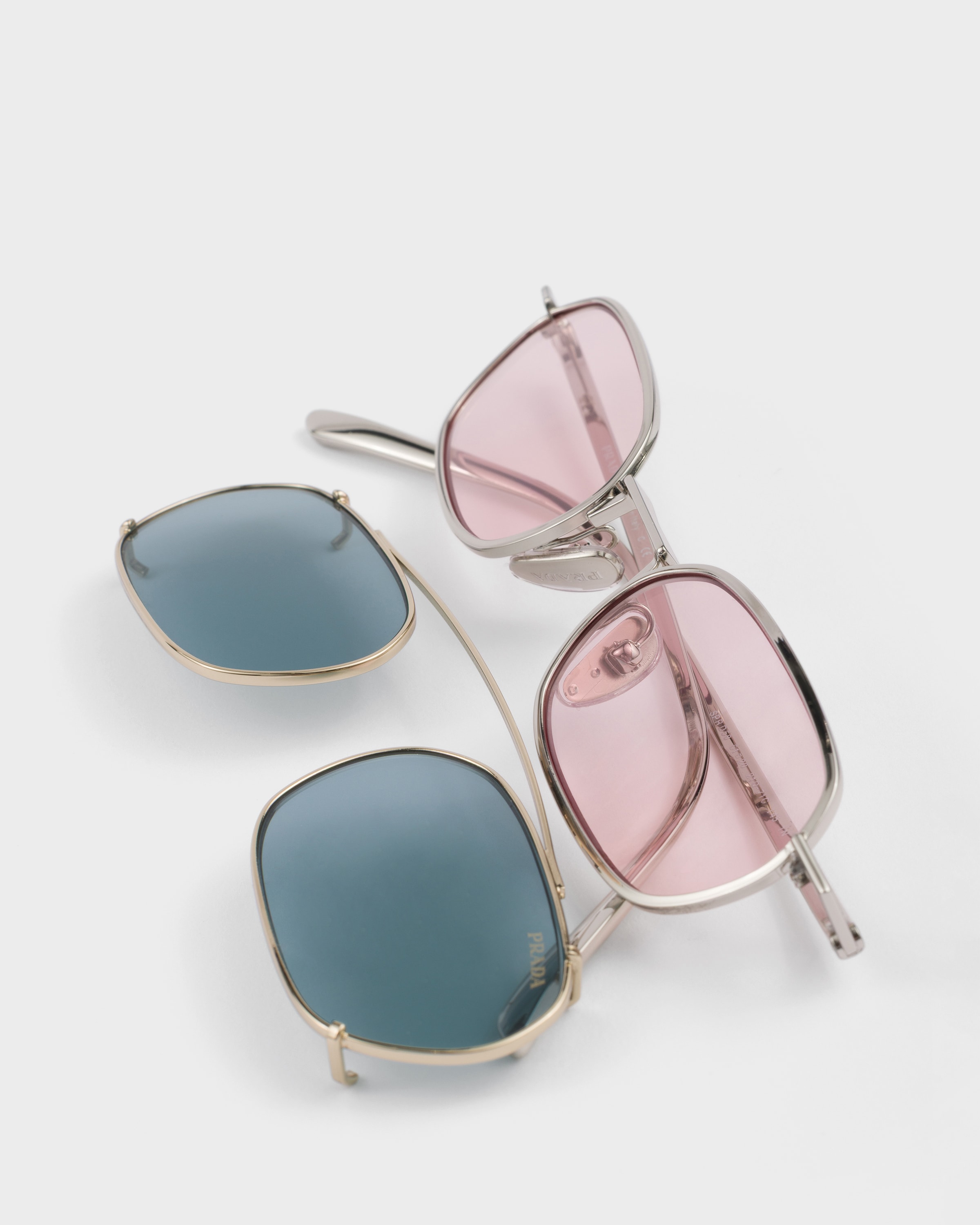 Peacock/Azalea Lenses Prada Eyewear Collection sunglasses | PRADA