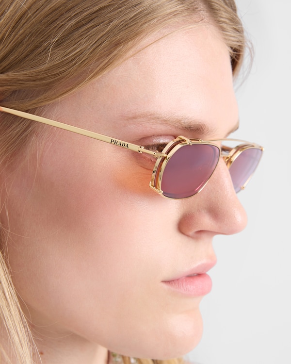 Prada Eyewear Collection sunglasses - Cherry/Ochre Lenses Prada Eyewear Collection sunglasses - Cherry/Ochre Lenses