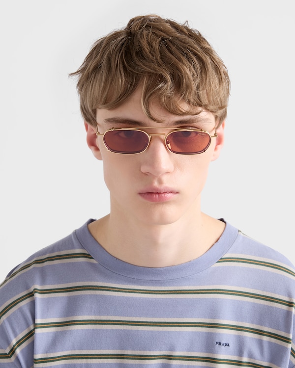 Prada Eyewear Collection sunglasses - Cherry/Ochre Lenses Prada Eyewear Collection sunglasses - Cherry/Ochre Lenses
