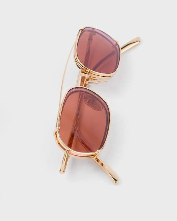 Prada Eyewear Collection sunglasses - Cherry/Ochre Lenses Prada Eyewear Collection sunglasses - Cherry/Ochre Lenses