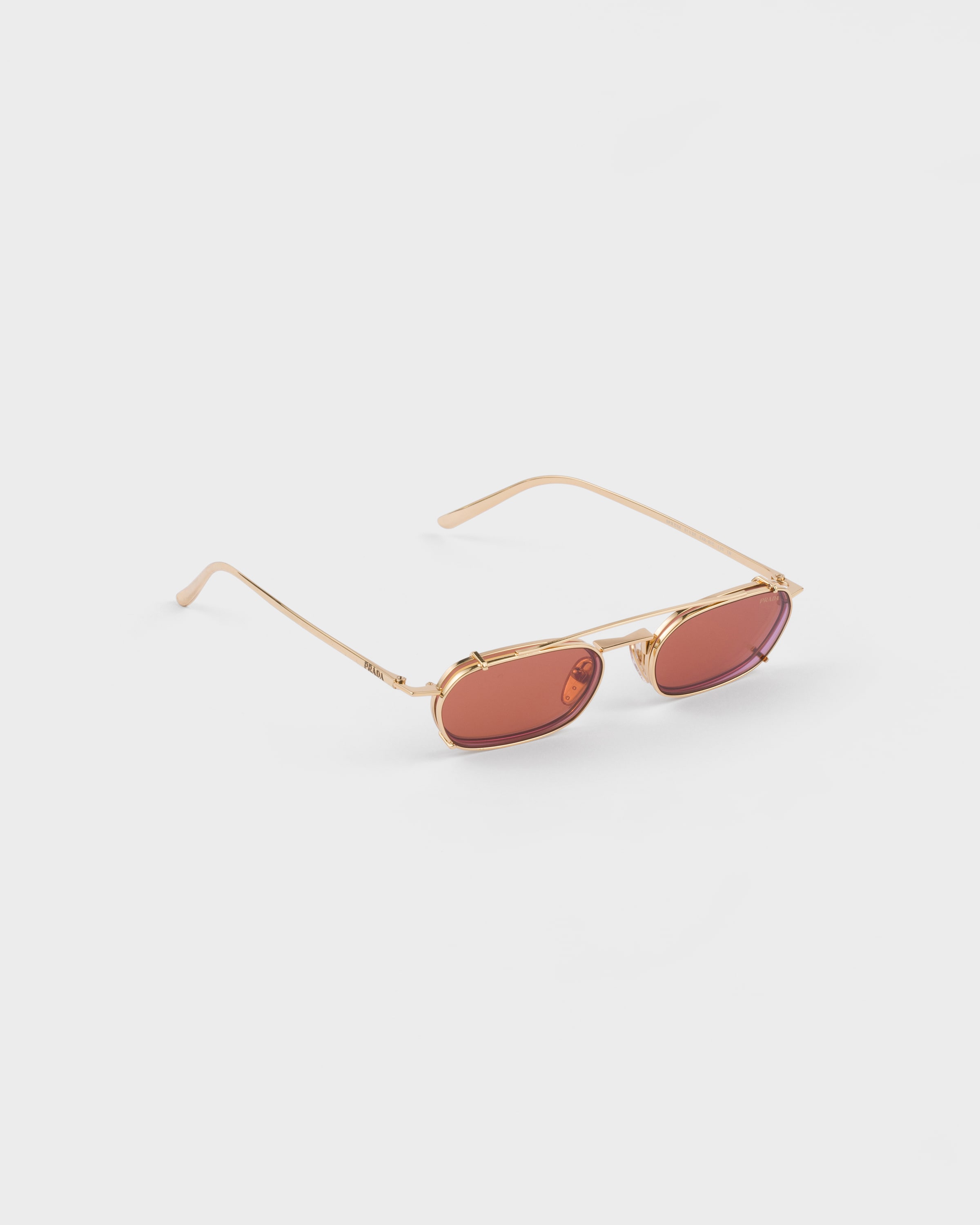 Cherry/ochre Lenses Prada Eyewear Collection Sunglasses | PRADA