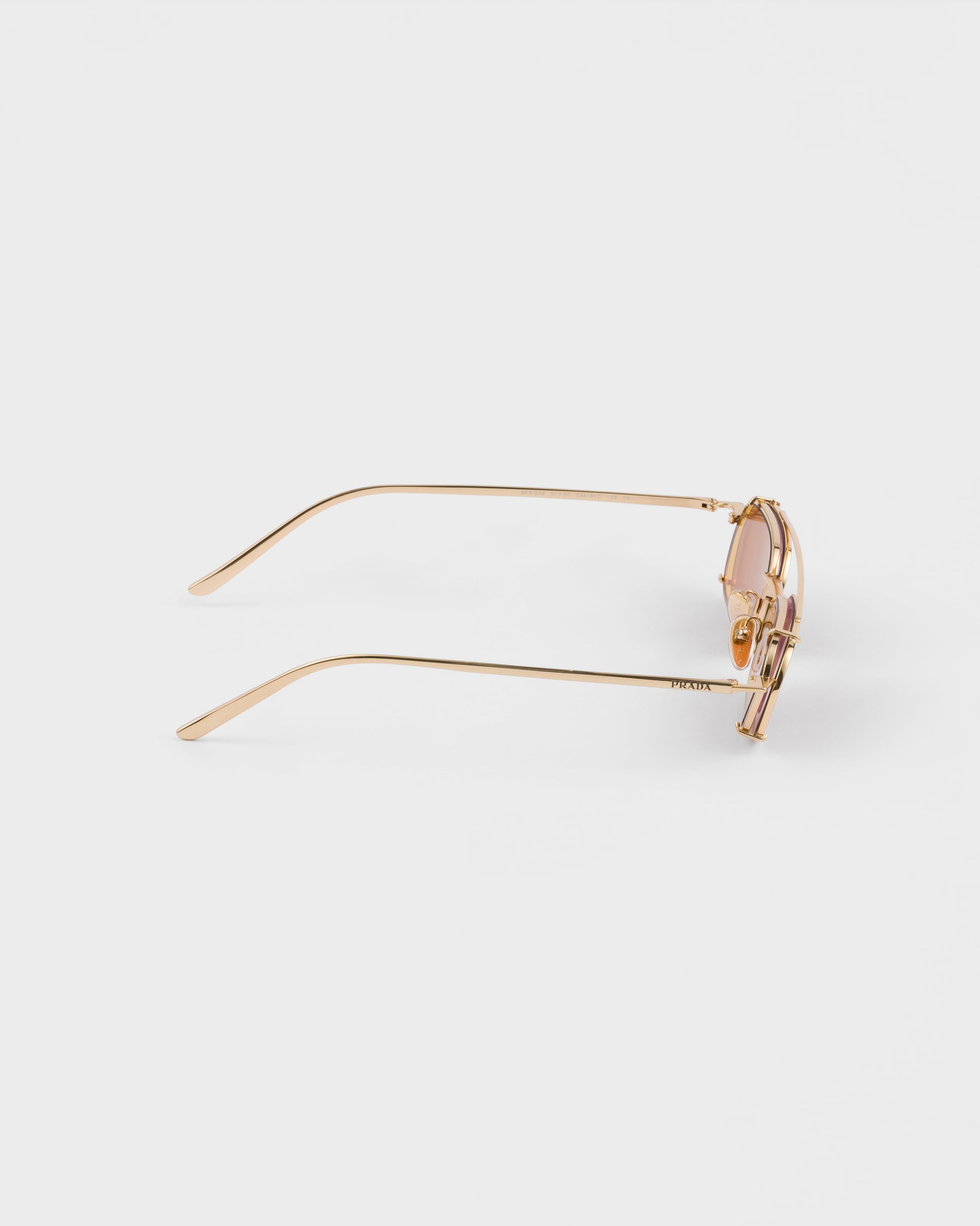 Cherry/Ochre Lenses Prada Eyewear Collection sunglasses | PRADA