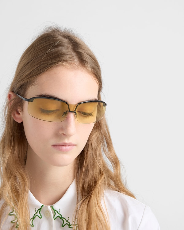 Prada Eyewear Collection sunglasses - Citrine Lenses Prada Eyewear Collection sunglasses - Citrine Lenses