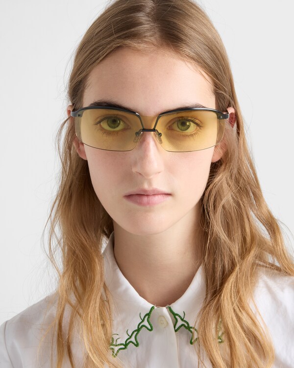 Prada Eyewear Collection sunglasses - Citrine Lenses Prada Eyewear Collection sunglasses - Citrine Lenses