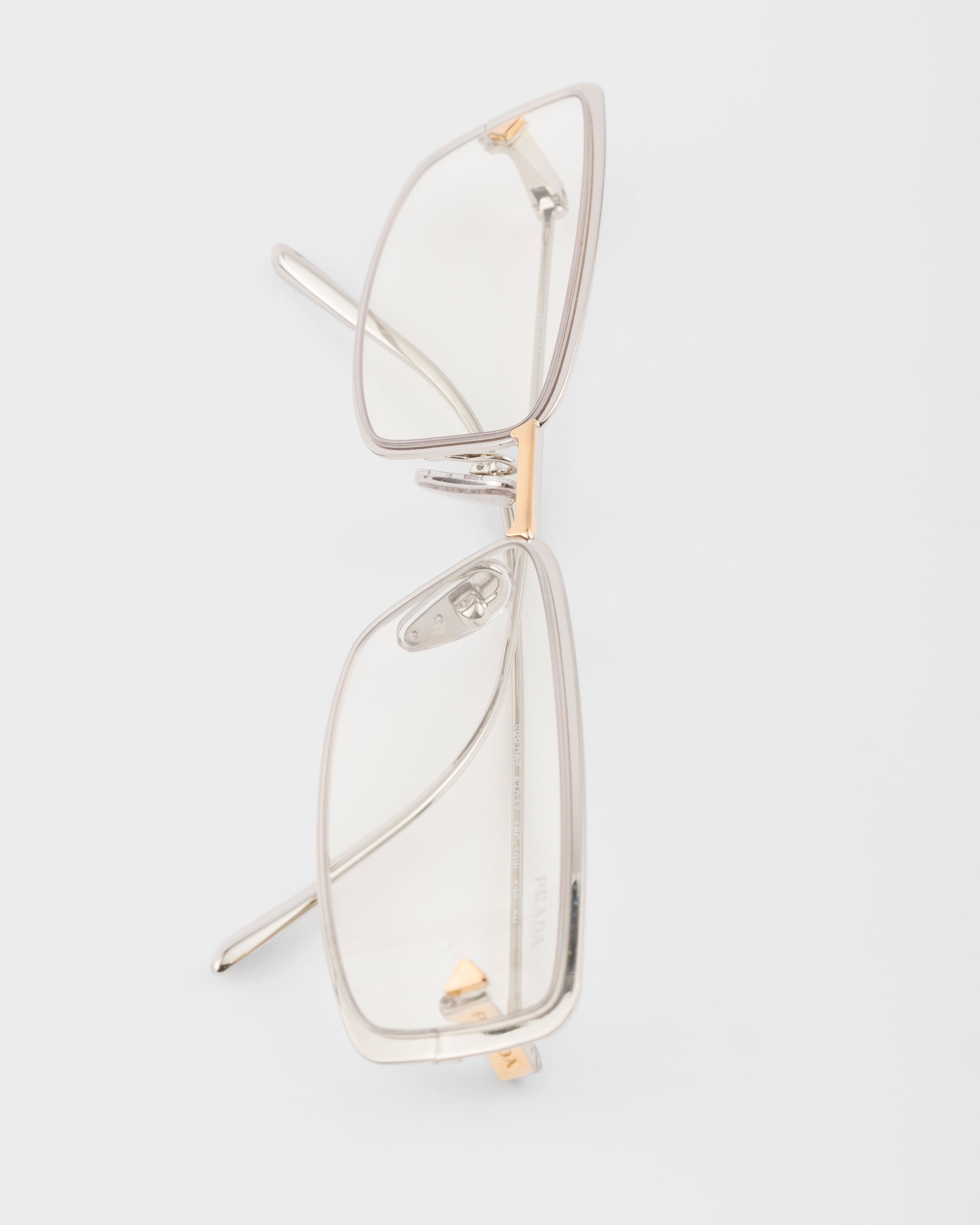 Blue-ray Transparent Lenses Prada Runway Sunglasses | PRADA - Monaco