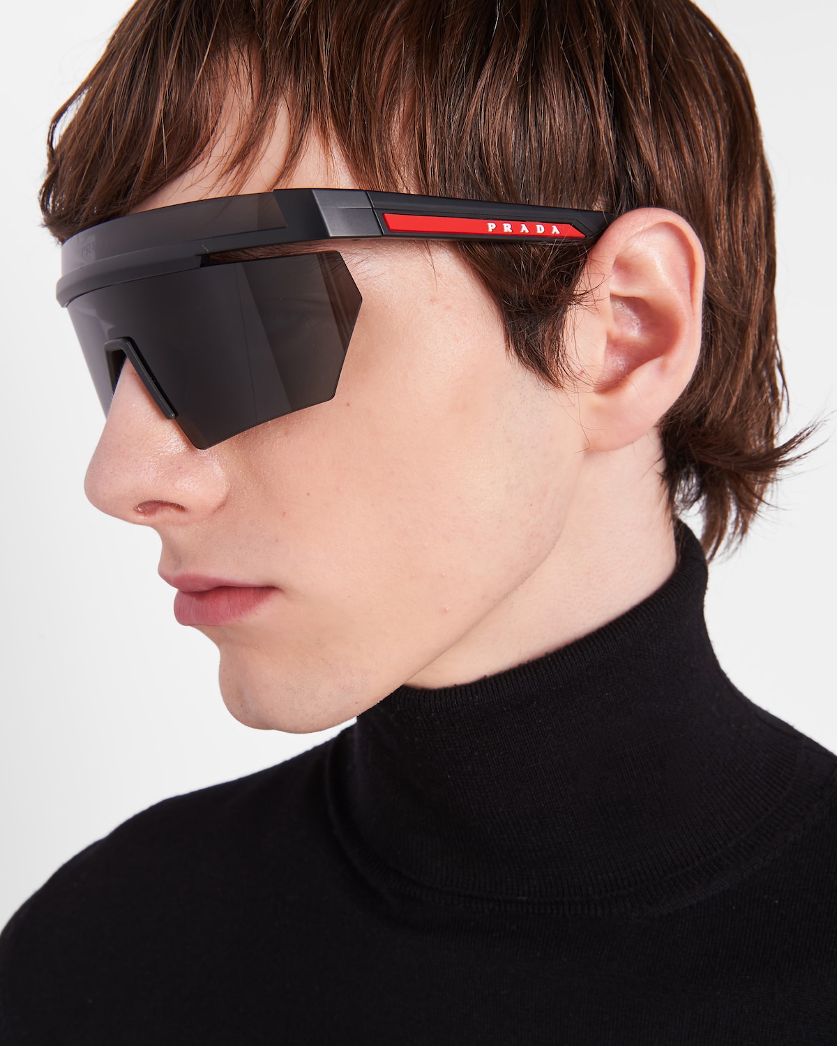 Slate Lenses Prada Linea Rossa Impavid Sunglasses PRADA