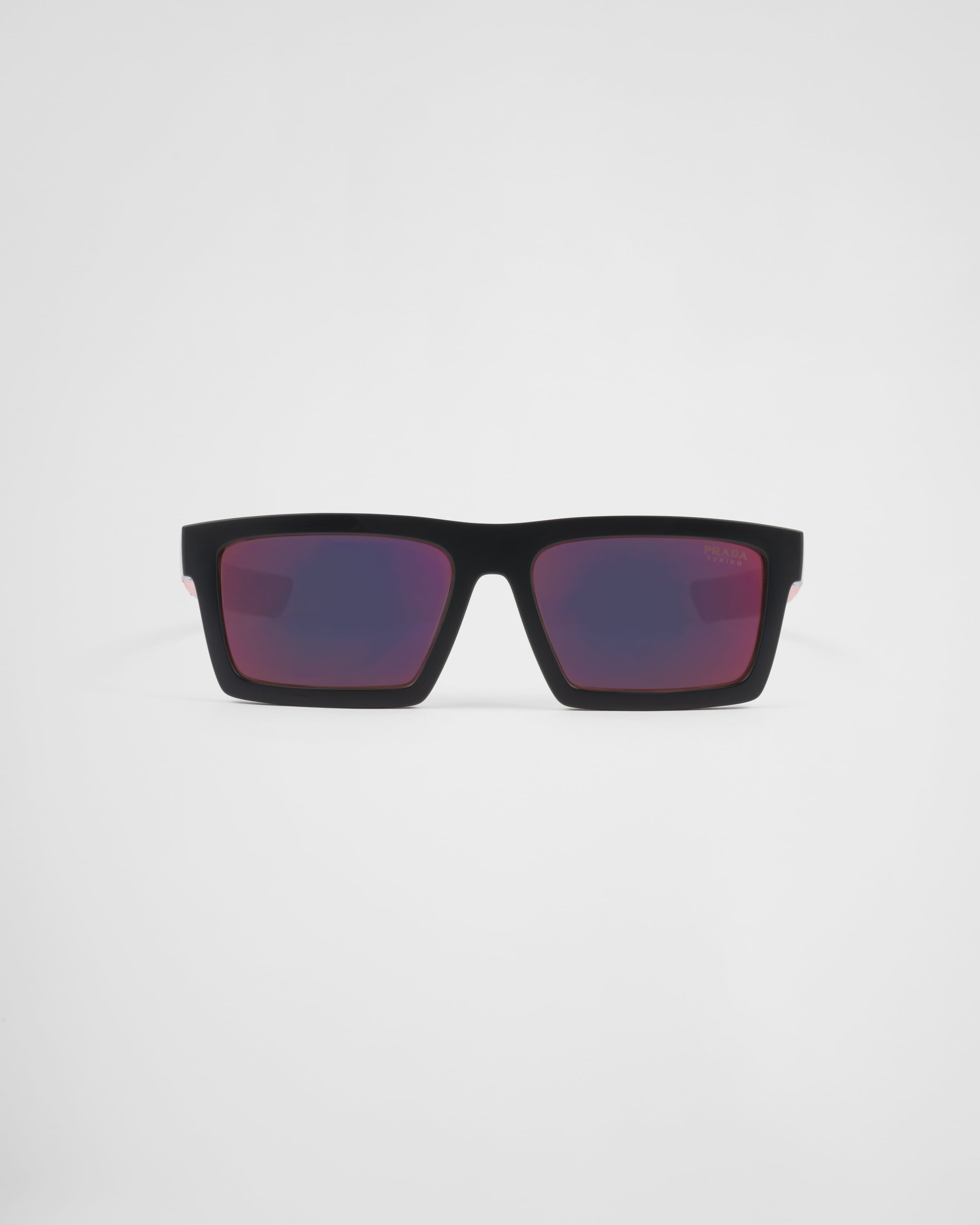 Red Iridescent Lenses Prada Linea Rossa Impavid Sunglasses PRADA