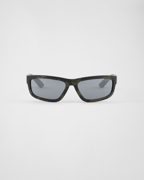 Blue-ray Transparent Lenses Prada Runway sunglasses | PRADA