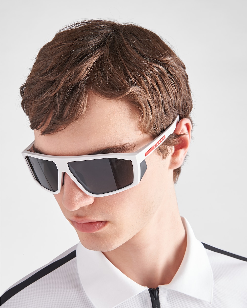 Slate Lenses Prada Linea Rossa Impavid eyewear | Prada
