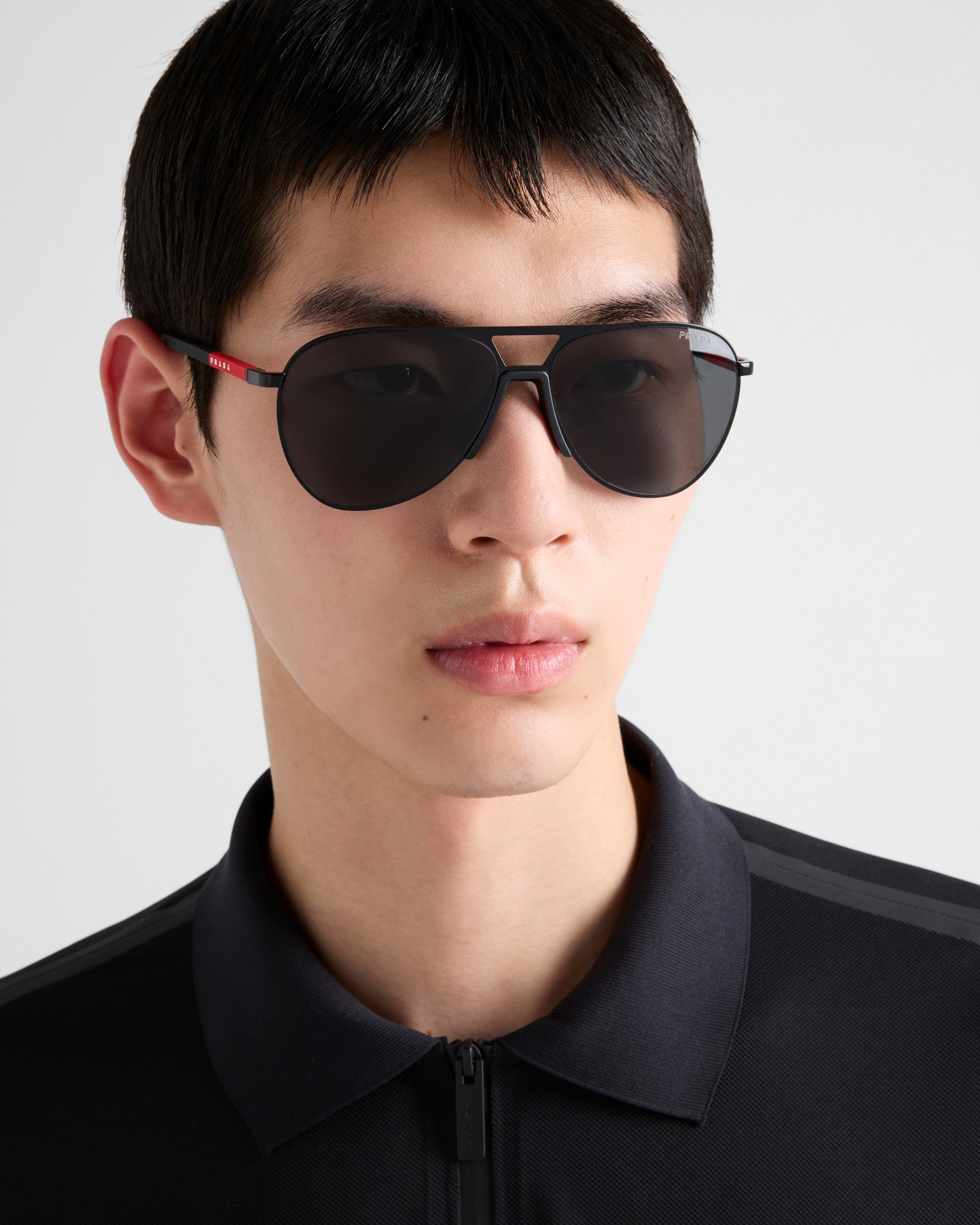 Prada Linea Slate Lenses Prada Linea Rossa Sunglasses | PRADA - United States